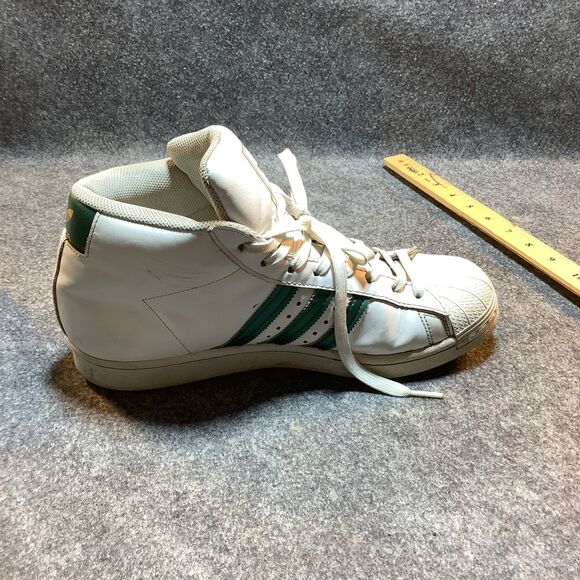 Size 9.5 - adidas Pro Model White Collegiate Green main image 6